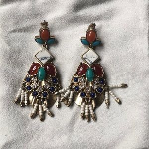 Anthropologie statement earrings